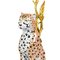 Porcelain Leopard Bronze Candlestick from &Klevering, Image 4