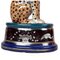 Porcelain Leopard Bronze Candlestick from &Klevering, Image 3