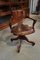 Antique Office Chair in Mahogany 1