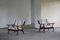 Danish Modern Ge-530 Lounge Chairs in Savak Wool by Hans J. Wegner for Getama, 1960s, Set of 2 2