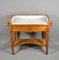 Antique French Louis Philippe Style Washstand in Cherry Wood & Faux Bamboo 1