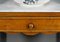 Antique French Louis Philippe Style Washstand in Cherry Wood & Faux Bamboo, Image 12