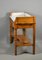 Antique French Louis Philippe Style Washstand in Cherry Wood & Faux Bamboo, Image 14