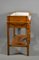 Antique French Louis Philippe Style Washstand in Cherry Wood & Faux Bamboo, Image 13