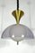 Lámpara de araña italiana vintage de latón, años 60, Imagen 9