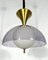 Vintage Italian Brass Chandelier Stilux Milano, 1960s, Image 7