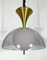 Vintage Italian Brass Chandelier Stilux Milano, 1960s, Image 12