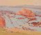 Summer Landscape Paintings, 20th-Century, Gouache on Paper, Set of 2 11