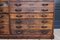 Vintage Factory Drawer Cabinet, Image 14