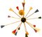 Lampada a sospensione Sputnik multicolore, anni '60, Immagine 4