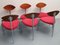 Three-Legged Dining Chairs, 1980s, Set of 6 14