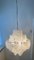 Large Mid-Century Modern Italian Disc Chandelier in the Style of Vistosi, 1970s, Image 7