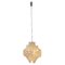 Large Mid-Century Modern Italian Disc Chandelier in the Style of Vistosi, 1970s, Image 1