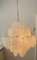 Large Mid-Century Modern Italian Disc Chandelier in the Style of Vistosi, 1970s, Image 10