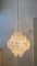 Large Mid-Century Modern Italian Disc Chandelier in the Style of Vistosi, 1970s, Image 9