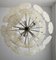 Large Mid-Century Modern Italian Disc Chandelier in the Style of Vistosi, 1970s, Image 11