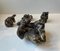Playing Glazed Stoneware Bear Figurines by Knud Kyhn for Royal Copenhagen, 1950s, Set of 4 11