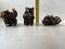 Playing Glazed Stoneware Bear Figurines by Knud Kyhn for Royal Copenhagen, 1950s, Set of 4 7
