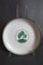 Service à Thé et Dessert Art Déco en Porcelaine avec Décoration Palmier de Rouard, Set de 47 3