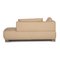 Cream Leather Volare Lounger with Function from Koinor 8