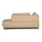 Cream Leather Volare Lounger with Function from Koinor, Image 8
