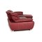 Rotes Leder Mondo Clair Ecksofa mit Funktion 13