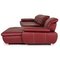 Red Leather Mondo Clair Corner Sofa with Function 15