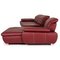 Rotes Leder Mondo Clair Ecksofa mit Funktion 15