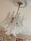 Mazzega Style Chandelier in White Murano, Image 3