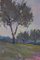Expressionist Landscape, 20th-Century, Oil on Canvas, Framed, Image 6