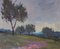 Expressionist Landscape, 20th-Century, Oil on Canvas, Framed, Image 2
