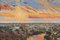 Jackson, Richmond Terrace, December Sunset, 20th-Century, Oil on Board, Framed, Image 1