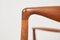 Chairs in Rosewood by Kai Lyngfeldt Larsen for Soren Willadsen, Set of 2, Image 8