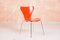 Chairs 3107 by Fritz Hansen, 1974, Set of 2 3