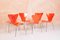 Chairs 3107 by Fritz Hansen, 1974, Set of 2 6