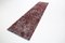 Red Floral Runner Rug 8