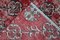 Red Floral Runner Rug 18