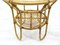 Mid-Century Coffee Table in Rattan and Bamboo with Glass, 1970s, Image 5