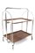 Mid-Century Foldable Serving Trolley from Bremshey Solingen, 1950s, Image 1