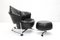 Adjustable Leather Girotonda Lounge Chair by Francesco Binfaré for Cassina, 1990s 4
