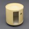 Round White Componibili Bedside Table by Anna Castelli for Kartell, 1960s 5