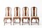 18th Century Dutch Marquetry Side Chairs, Set of 4, Image 1