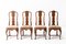 Niederländische Beistellstühle mit Intarsien, 18. Jh., 4er Set 1