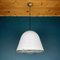 Italian White Kuala Pendant Lamp by Franco Bresciani for Guzzini Italy, 1970s 1