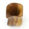 Vaso a forma di brocca in legno nello stile di Alexandre Noll, anni '60, Immagine 6