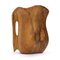 Shaped Wooden Jug Vase in the Style of Alexandre Noll, 1960s 1