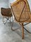 Armchairs and Wicker Table, 1950s, Set of 2, Image 6