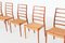 Teak Model 82 Dining Chairs by Niels Otto (N. O.) Møller for JL Møllers, Denmark, 1971, Set of 6, Image 6