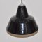 Black Enameled Metal Lamp 2
