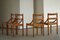 Mid-Century Danish Brutalist Dining Chairs in Pine & Papercord, 1970s, Set of 6, Image 10